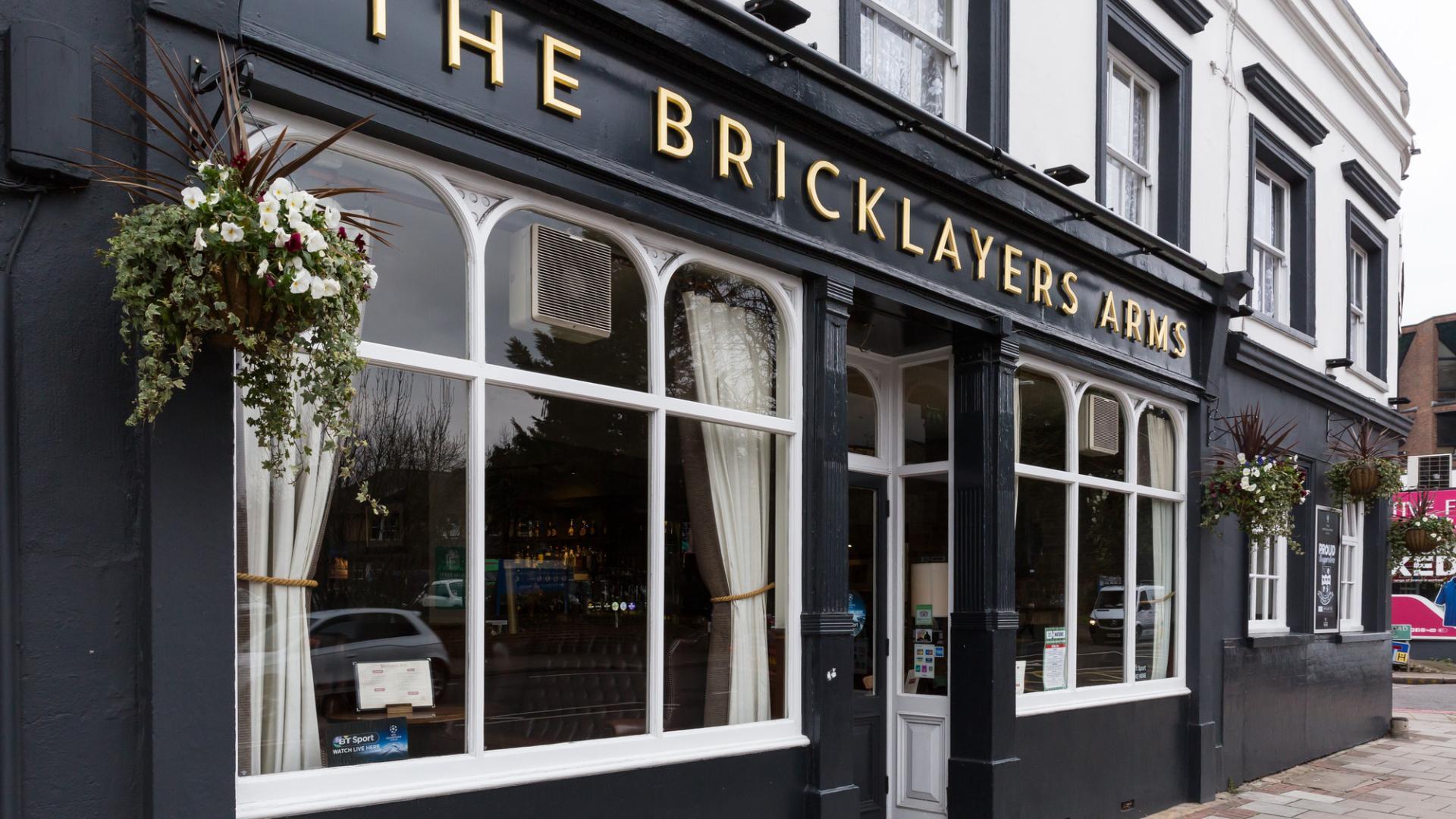 The Bricklayers Arms pub, Shepherd Neame